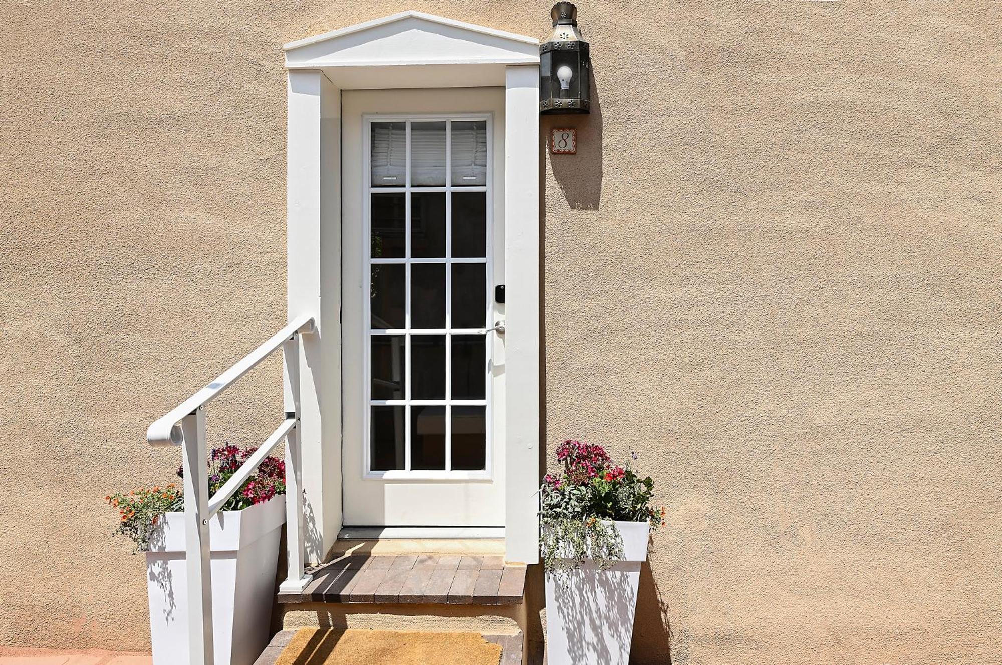 Dos Hermanas Casita 8 Downtown Courtyard Patio Санта-Фе Экстерьер фото